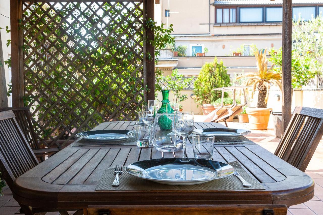 Ferienwohnung Amazing New Penthouse With Terrace Jewish Ghetto Rom Exterior foto