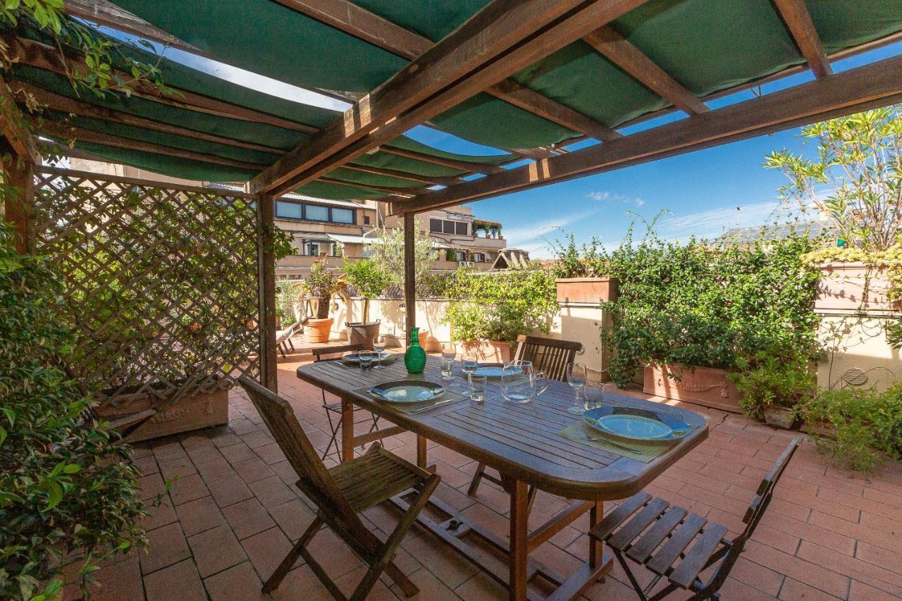 Ferienwohnung Amazing New Penthouse With Terrace Jewish Ghetto Rom Exterior foto