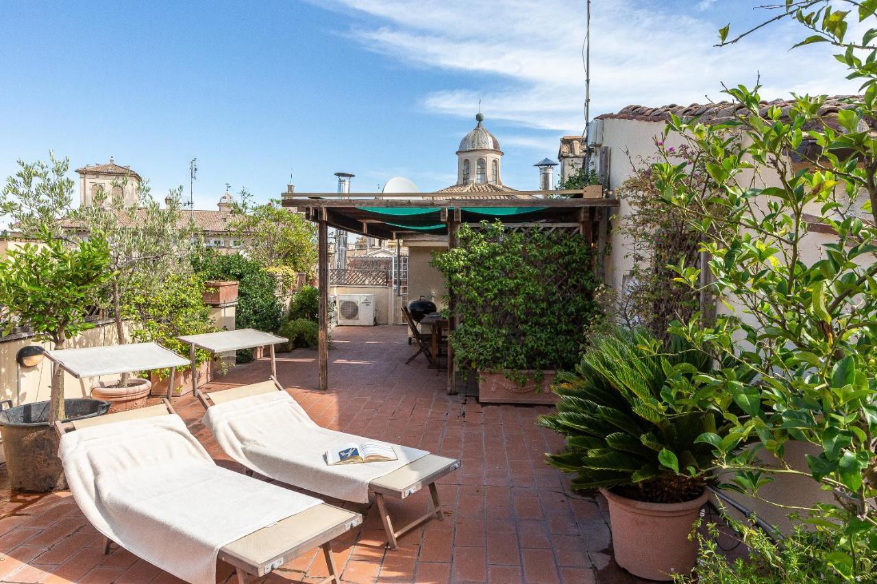 Ferienwohnung Amazing New Penthouse With Terrace Jewish Ghetto Rom Exterior foto