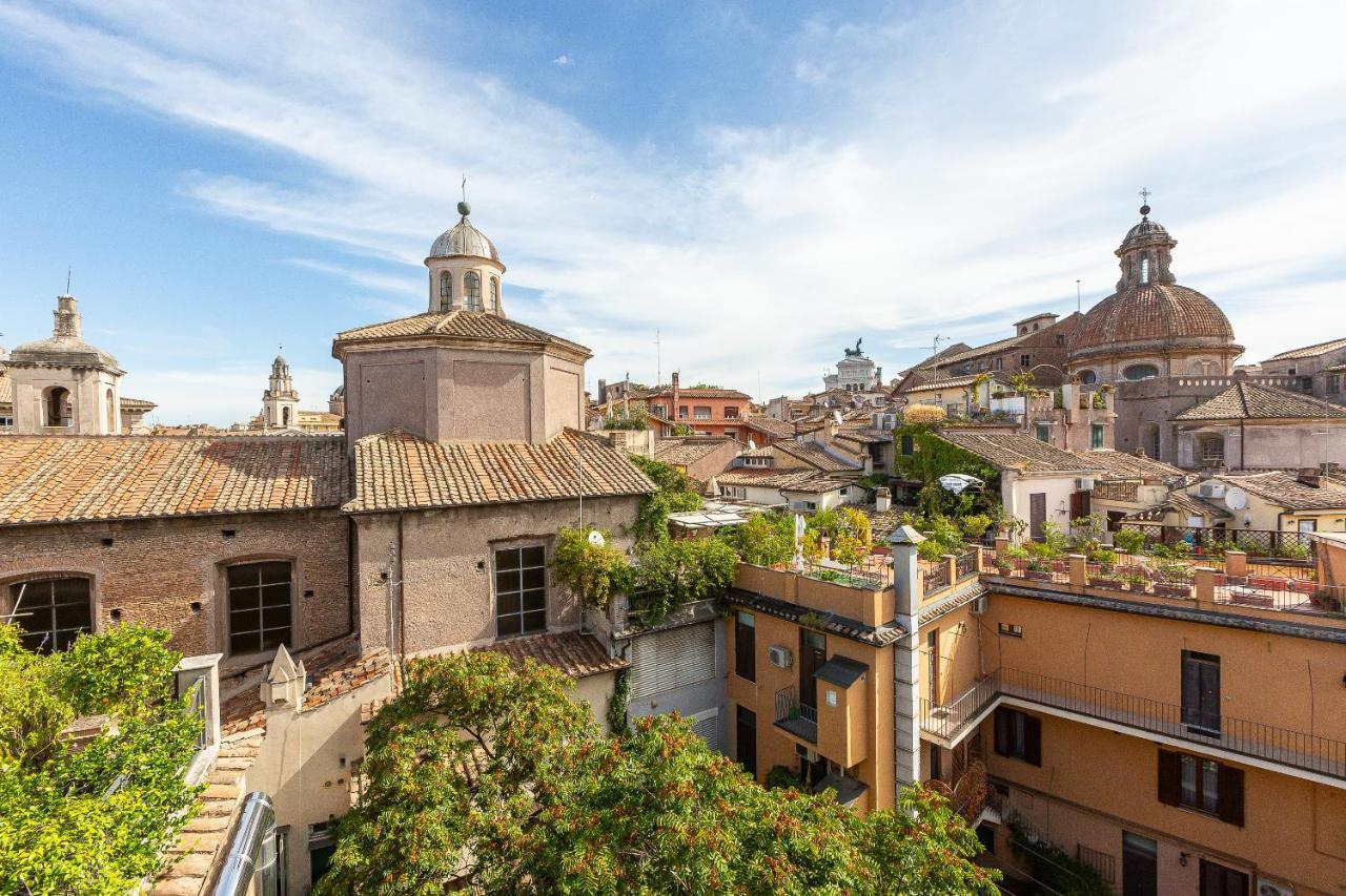 Ferienwohnung Amazing New Penthouse With Terrace Jewish Ghetto Rom Exterior foto